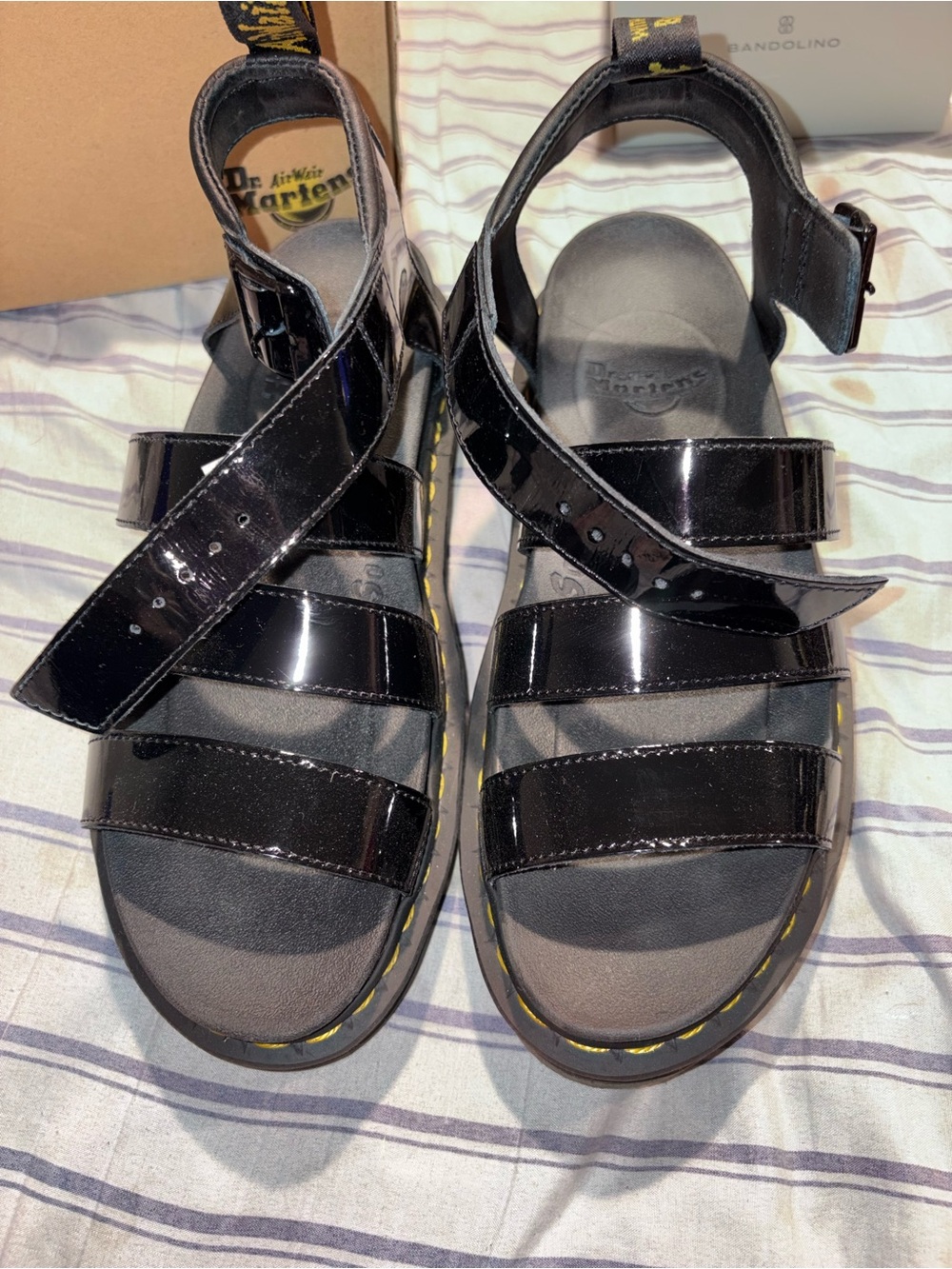 Dr. Martens Black Blaire Sandals Women’s 9